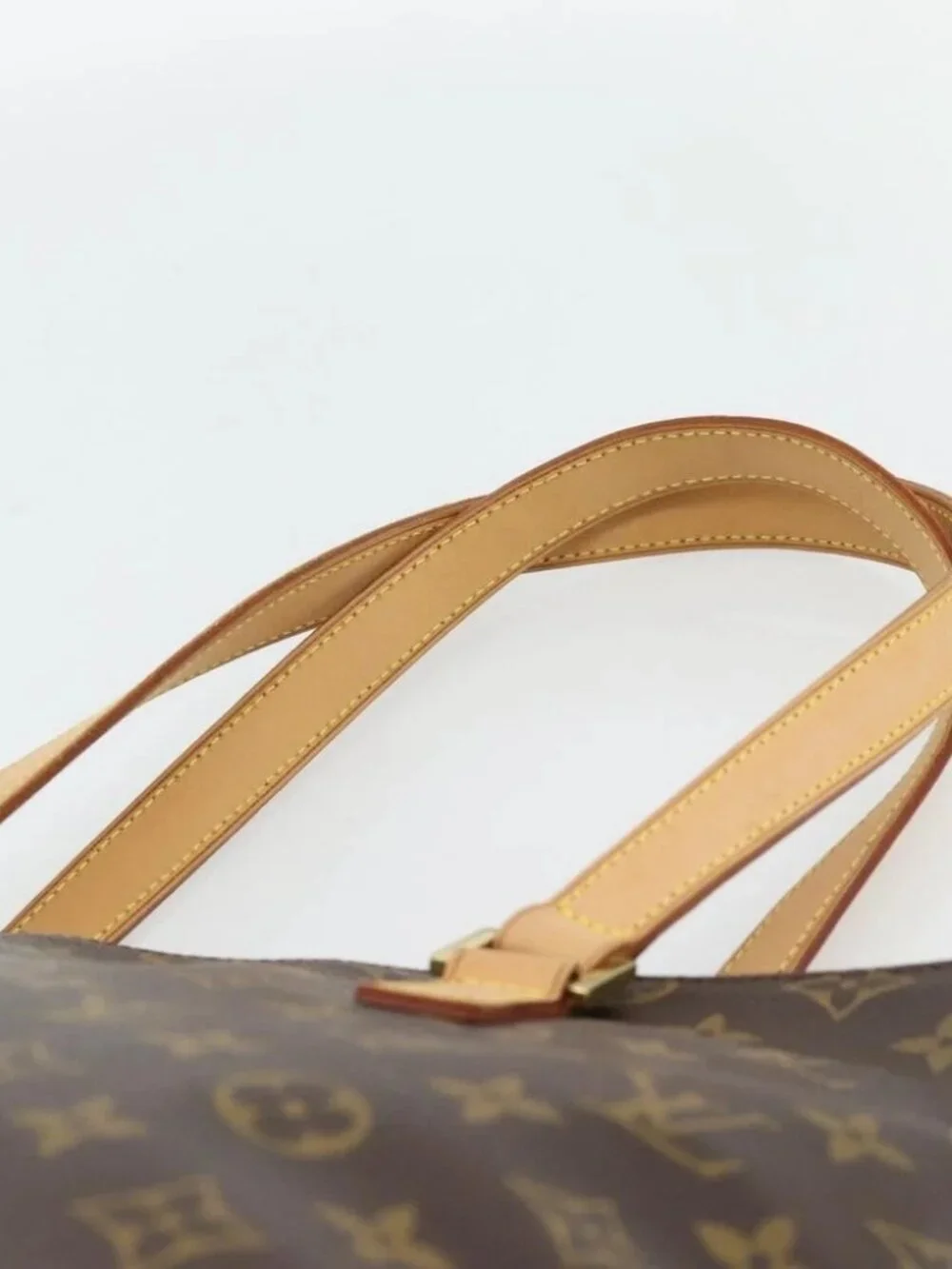 LOUIS VUITTON Monogram Cabas Piano Tote Bag M51148 LV Auth 180811SAV
